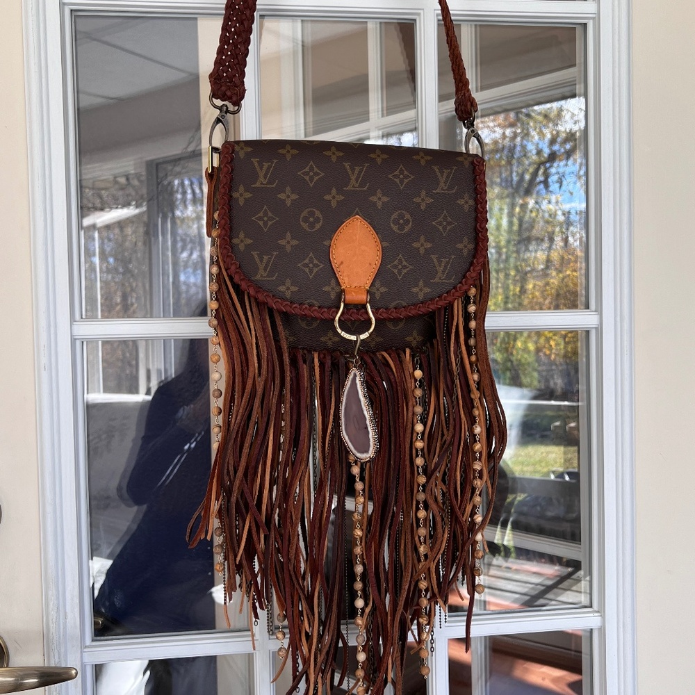 Vintage Boho Bag World Traveler